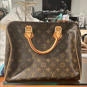 Louis Vuitton Brown Monogram Satchel